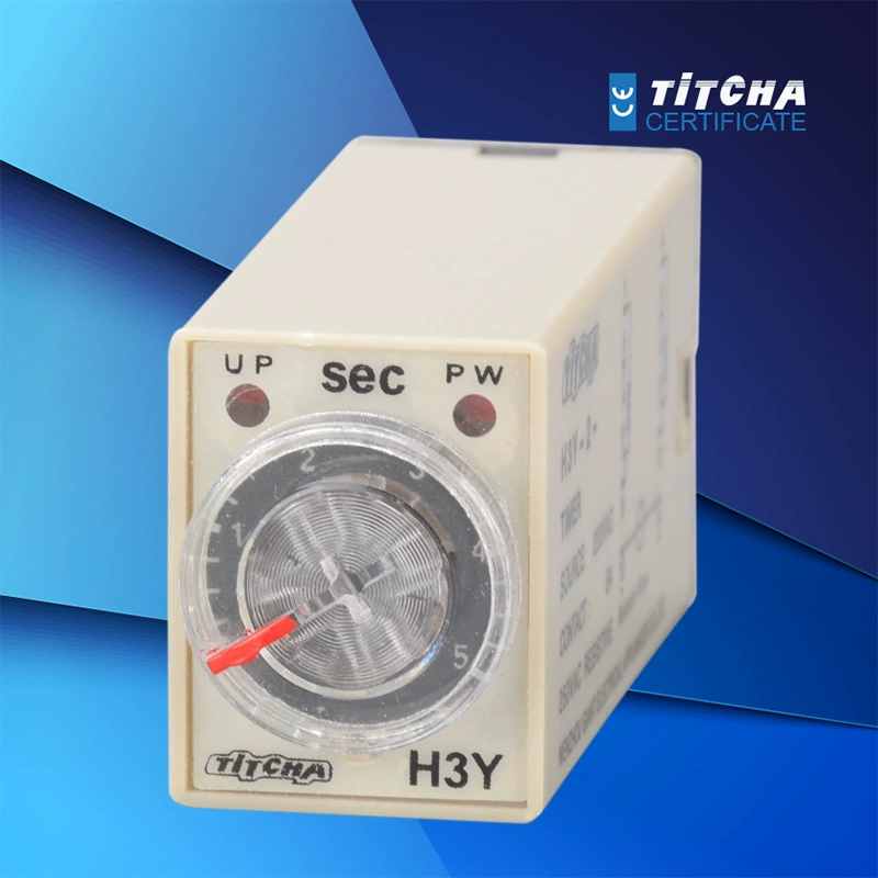 H3Y-2 electronic power-powered delay time relay high-precision sealing control time relay