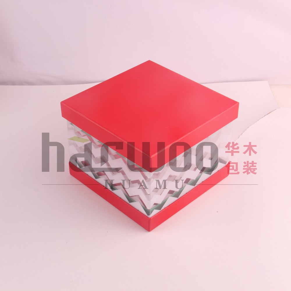 浪漫情人节鲜花礼品纸质包装盒卡通公仔花束包装纸盒订做批发