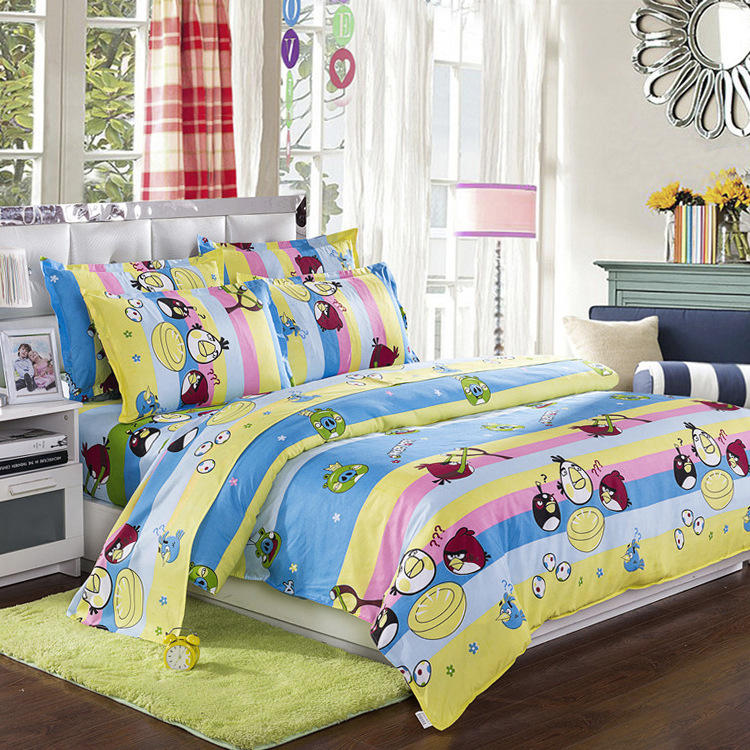 特價爆款批發被套 卡通動漫圖案平紋鑽石絨被罩批發成人學生熱賣