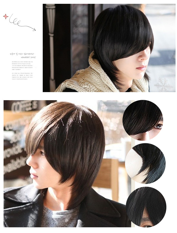 Perruque cheveux raides Court - Ref 2611439 Image 7