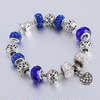 Accessory, metal bracelet, beads, European style, wholesale