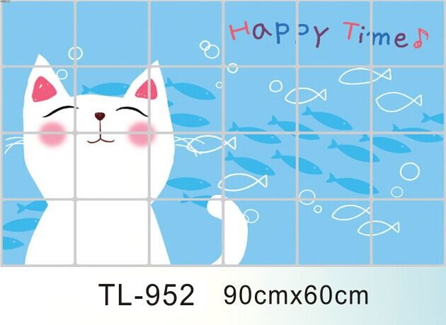 Oil -proof sticker oil fume sticker aluminum foil sticker 90x60cm…