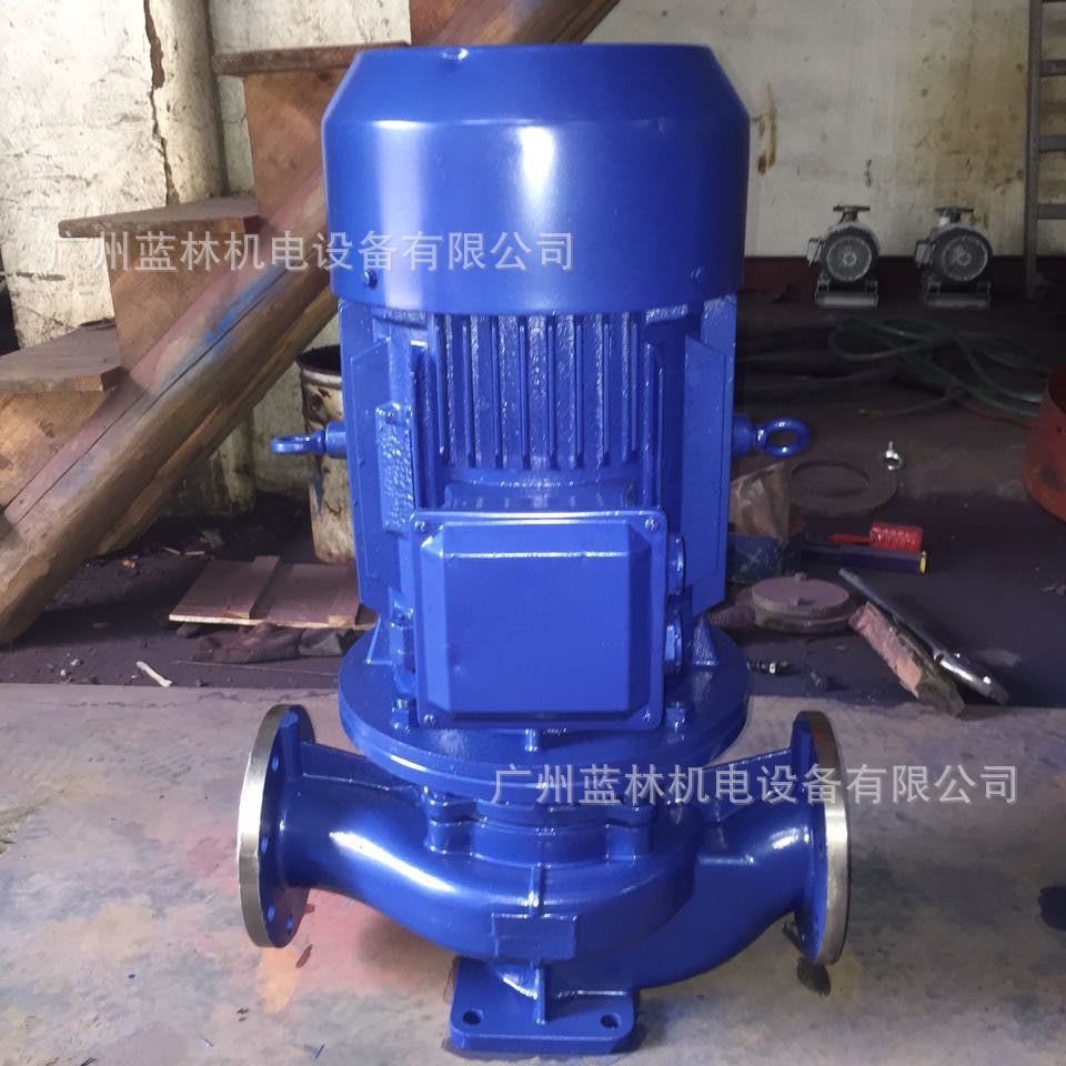 立式不锈钢304热水管道泵IHG单级单吸离心泵 广州蓝林泵业