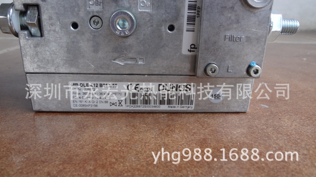 供应Dungs电磁阀/MBDLE412B01S50燃烧机气阀