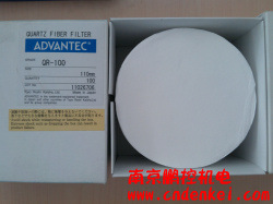 玻璃纤维滤纸GB-100R 37mm日本ADVANTEC玻璃纤维滤纸