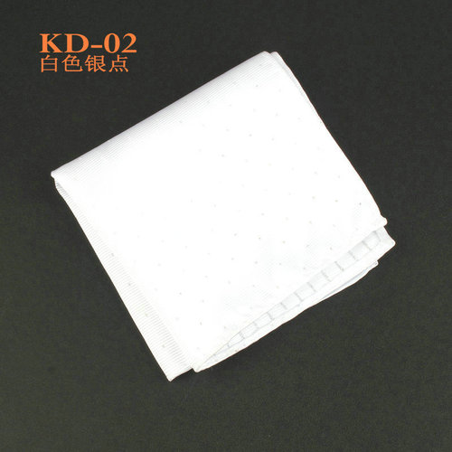 Men's handkerchief square towel 2017 hot online sales polyester material fashionable polka dot small polka dot suit pocket towel wholesale