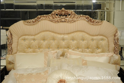 镀金玻璃钢高档欧式床头床尾硅胶模具 硅胶模具