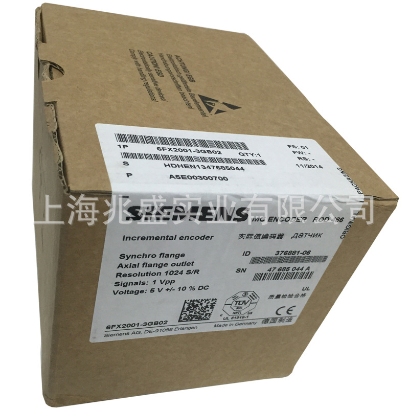 供应西门子实际值编码器6FX2001-3GB02|旋转编码器