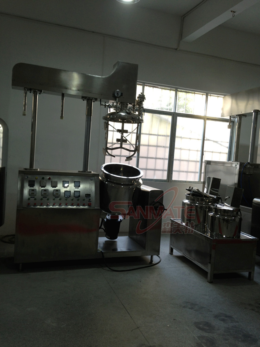 液压升降乳化机 真空乳化机 化妆品乳化机 均质乳化机 膏霜乳化机