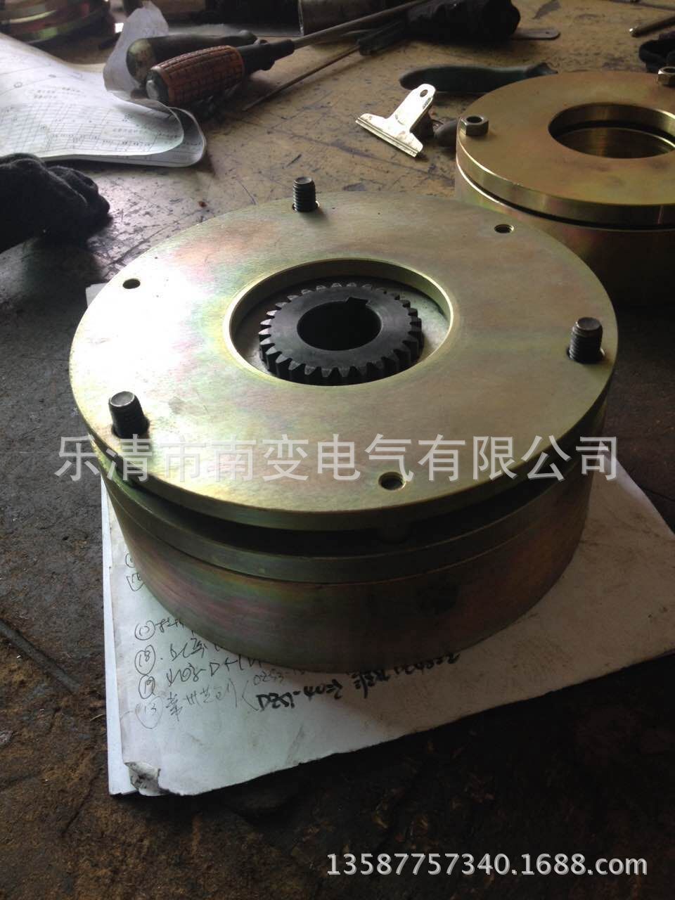 DHD-50/DC24V系列电磁失电制动器离合器电磁阀数控铣床湿式刹车