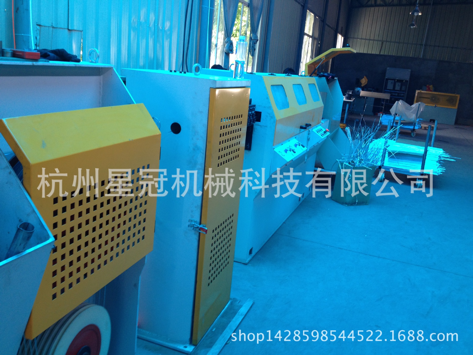 铝镁合金高速调直切断机 直条焊丝 拔皮机