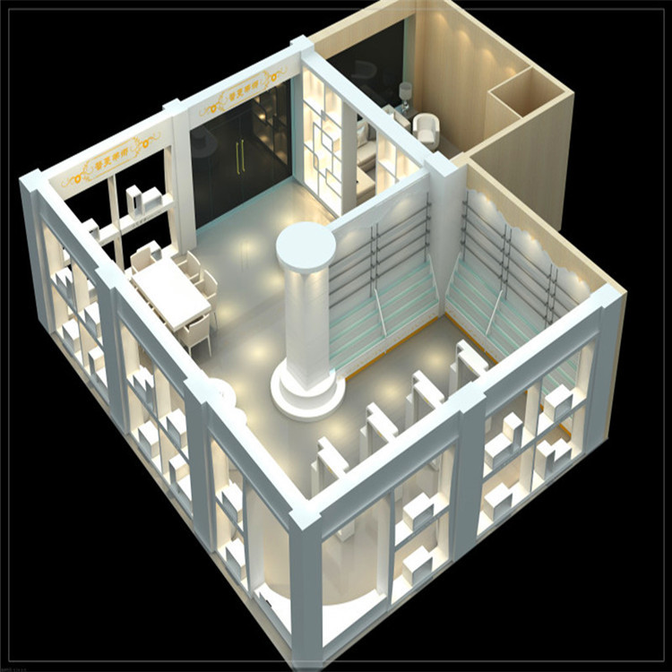 电视展柜 鞋店货架鞋展示柜 精维实业 达芙妮鞋柜 化妆品陈列道具