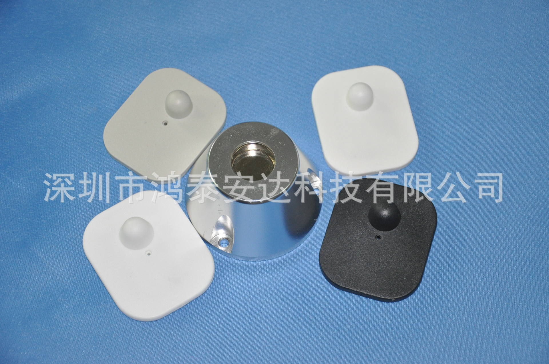 eas防盗扣 超市常用服装防盗，黑色方形防盗扣大，eas射频防盗扣