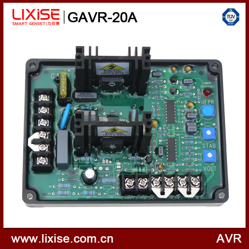 力可赛单/三相发电机AVR，发电机调压板GAVR-20A[厂家直销]