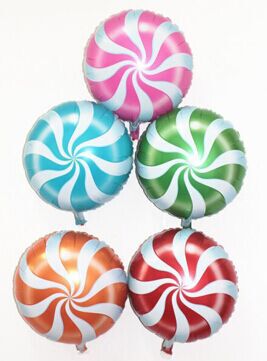 18 Inch lollipop New windmill Aluminum balloons birthday Site arrangement Room decorate TaoBao Specifically for