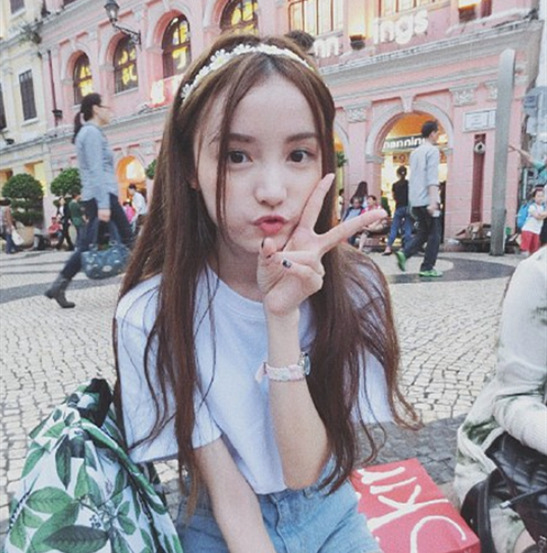 5g Weight Cloth Pendant Material Choker Classification Iron Chain Material cable chain Chain Type 1 Piece Quantity Holiday, Daily Occasion Cloth, Iron Material Flower Pattern Women'S Gender Cute Style Cute Flower Cloth Iron Cable Chain Choker Wholesale 9
