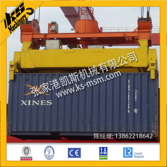液压电动集装箱重型吊梁，伸缩集装箱吊具，普柜吊机