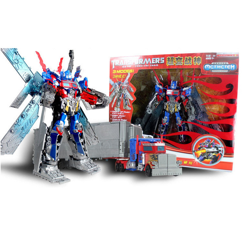 工厂批发 6622擎天战神战车变形机器人模型终极版 儿童变形玩具|ms