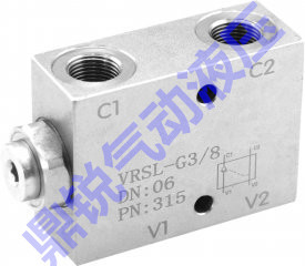 VRSL单向液压锁 VRSL-G1/4 工程液压锁  20L/min 350bar 液压锁