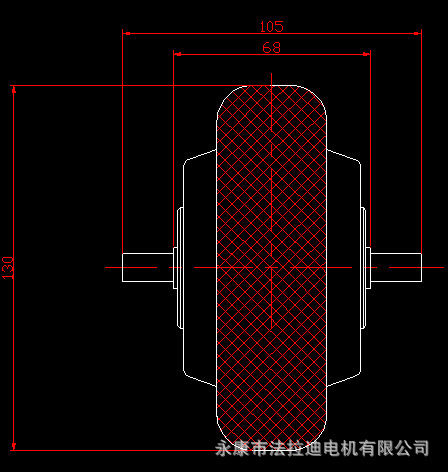 5寸不带刹车安装图