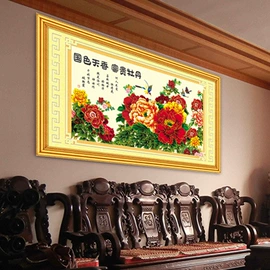 钻石画、皮画;布艺绣品;工艺画