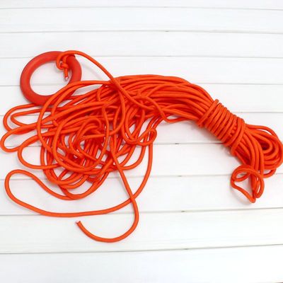 30米水上救生绳船绳 逃生水上救援浮潜绳 打捞落水绳8mm|ru