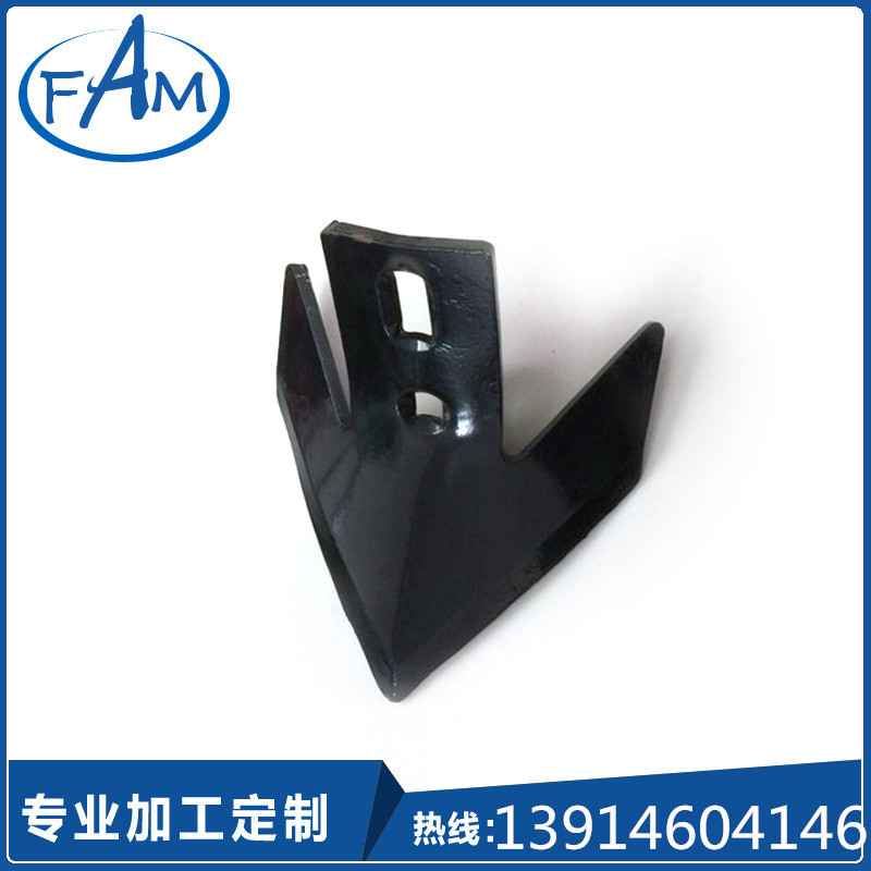 批发供应 农机具耐磨松土铲 松土锄头犁尖农机配件