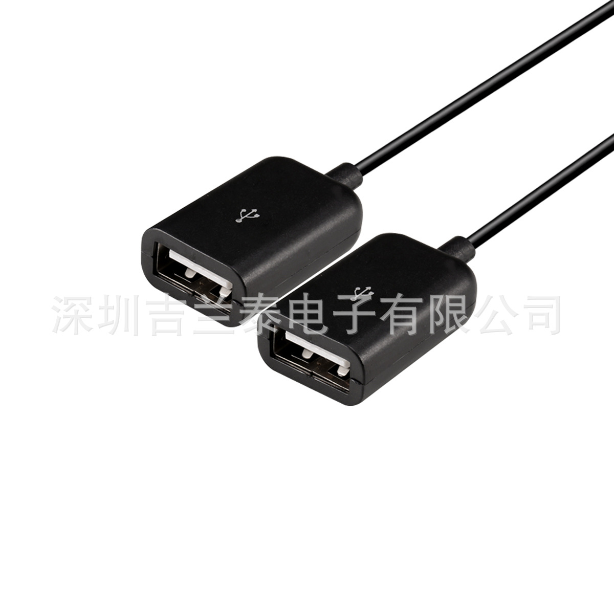 typec安卓USB数据线OTG一拖二HUB分线器集线器适用于小米华为手-阿里巴巴