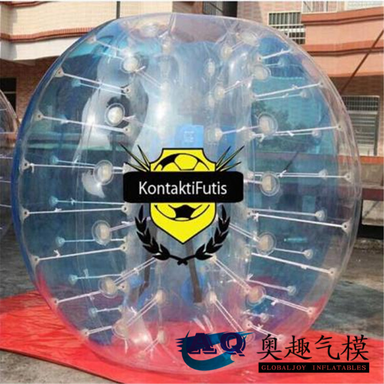 厂家特价充气彩色户外碰撞球碰碰球气泡足球充气泡泡球泡泡足球