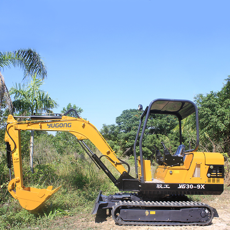 Small excavator of YG30-9X crawler hydraulic band operation