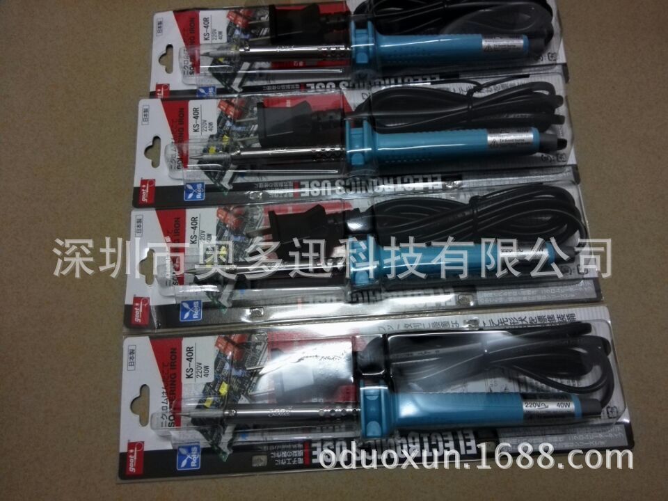 供应日本原装GOOT固特KS-40R电烙铁