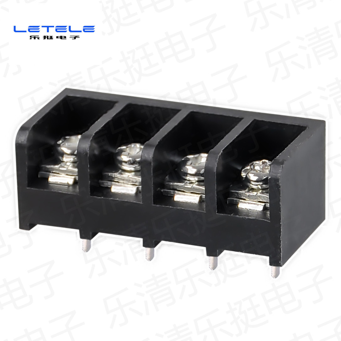 电源开关栅栏式接线端子HB825-4P 间距8.25mm 接插件厂家直销