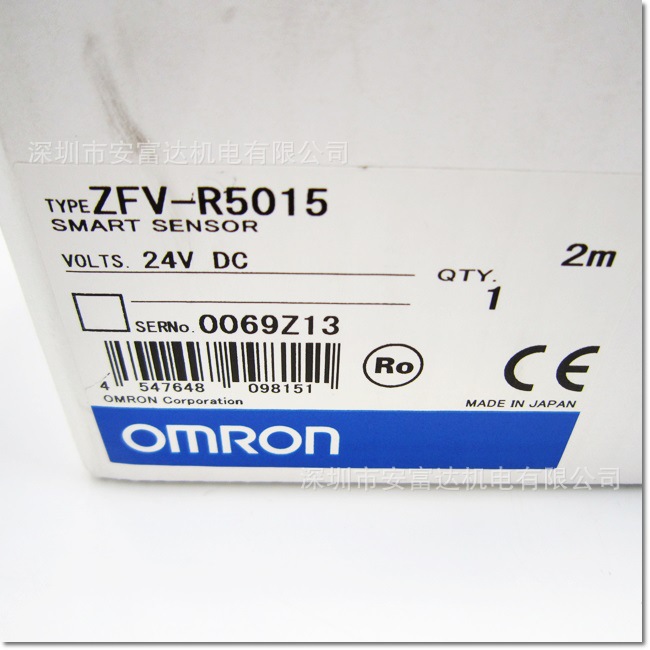 日本OMRON欧姆龙图像传感器视觉传感器ZFV-R5015全新原装现货PNP