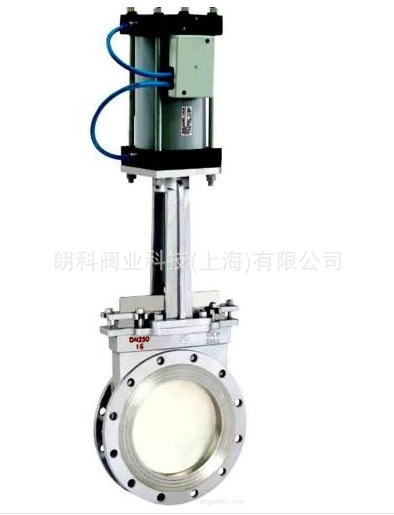 上海朗科阀业生产气动刀型闸阀