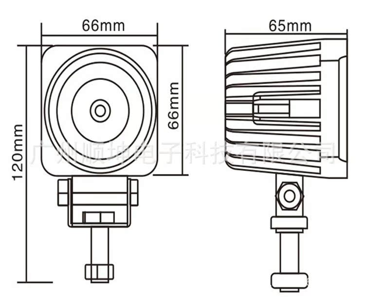 10W LED越野燈 (13)