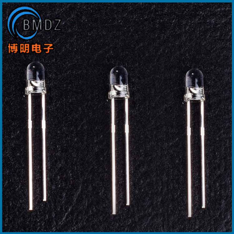 f3无边4.1高度白光 f3圆头 无边 4.1mm高度 白光指示灯 3mm 白灯