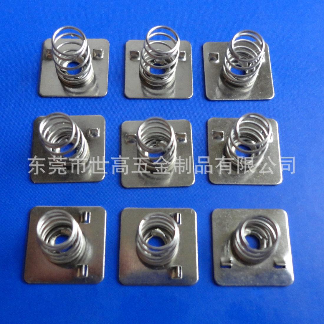 东莞电池弹片生产厂家 供应各种无焊脚电池弹片 7号电池弹簧片