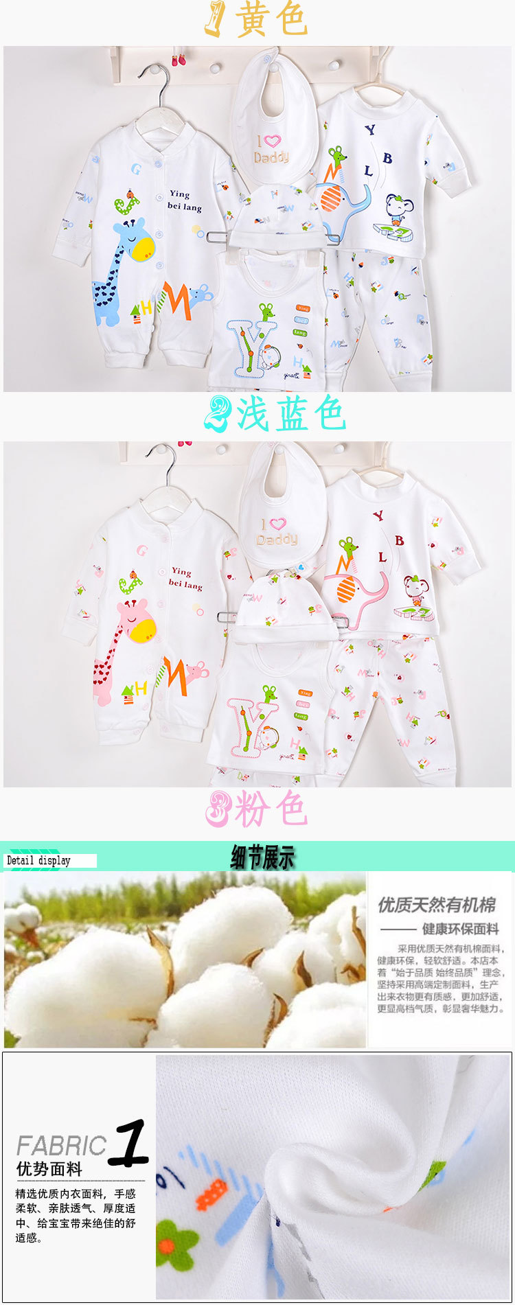 Coffret cadeau pour nouveau-né - Vêtements + Fournitures - Ref 1953181 Image 19