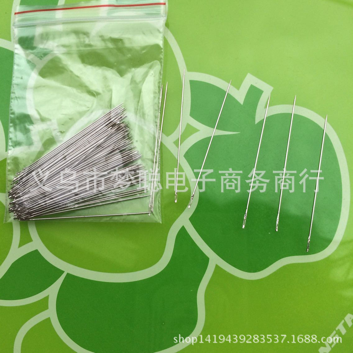 手工DIY十字绣工具 平安福串珠细针 穿珠针 通用珠绣针|ms