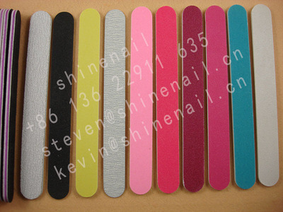 supply Colored sand Nail file, NF089