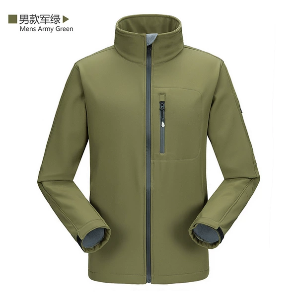 Male military green top