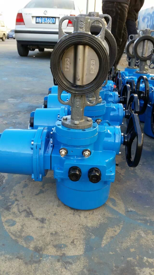 D943H-16P电动不锈钢金属硬密封法兰蝶阀