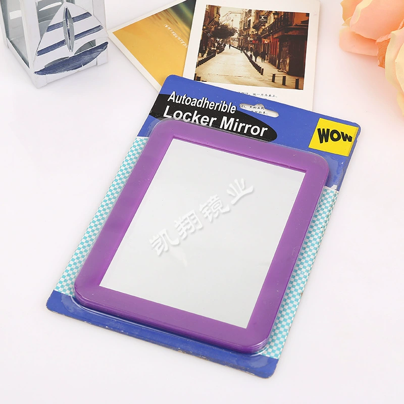 Polyurethane handheld square small mirror, new collection, direct factory sales