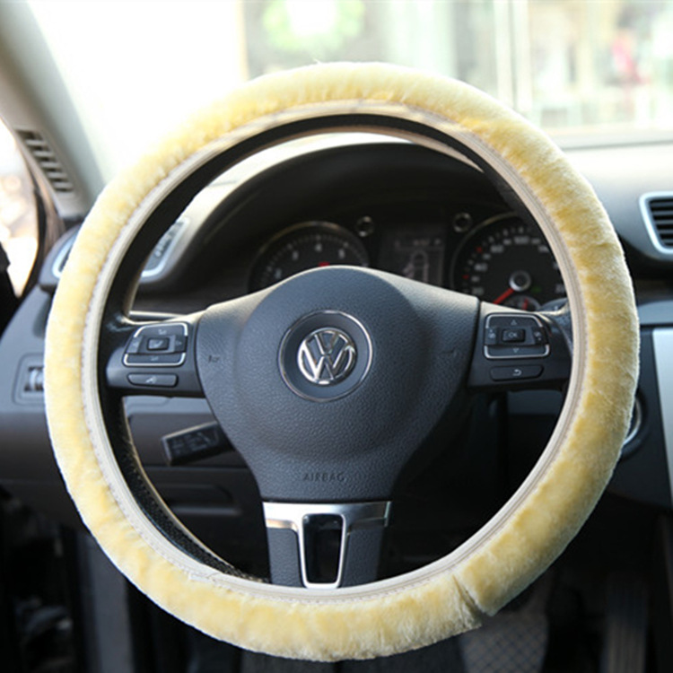 automobile Plush Steering wheel cover Elastic force handle grip winter keep warm currency Cashmere Supersoft Telescoping Elastic handle grip