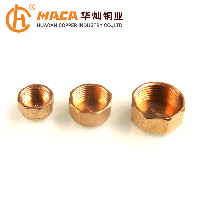 厂家热销 HC-1015内牙堵头 水暖螺纹管件 F3/4黄铜堵头