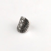 Retro ring, European style, boho style, on index finger