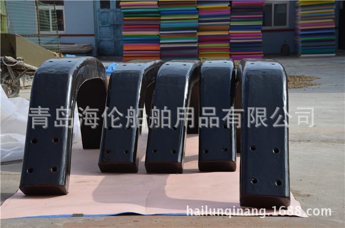 供应各种垫，聚氨酯实心护舷（靠球）14图防撞设施青岛否是海伦