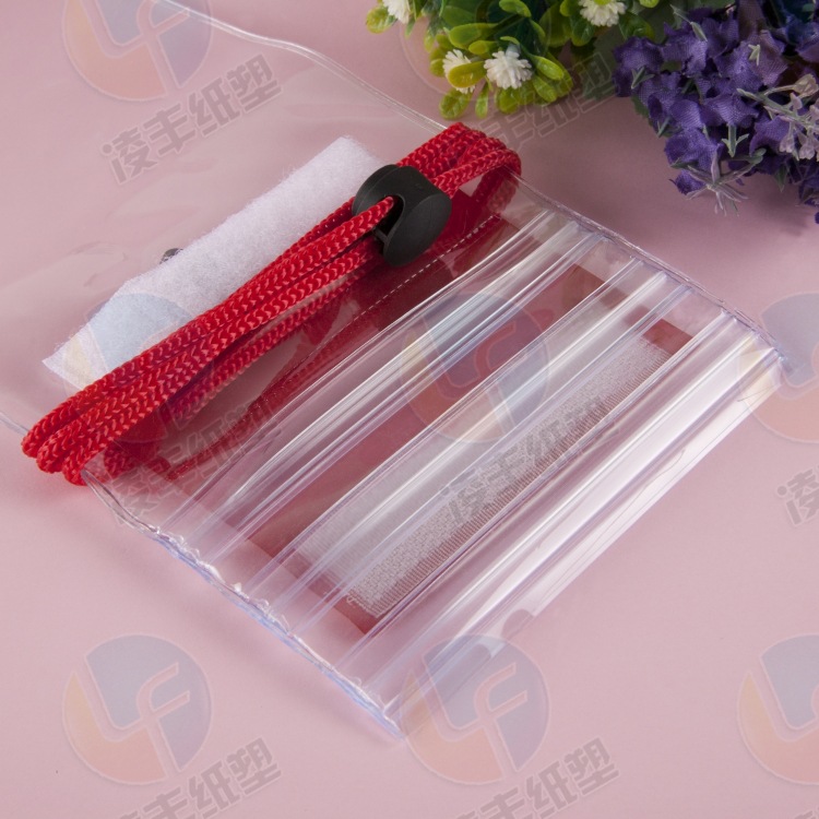 3色袋身透明手机防水袋