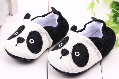 New hot sale foreign trade wholesale cartoon knitted cotton baby shoes baby shoes toddler shoes 0-1 years old 2012