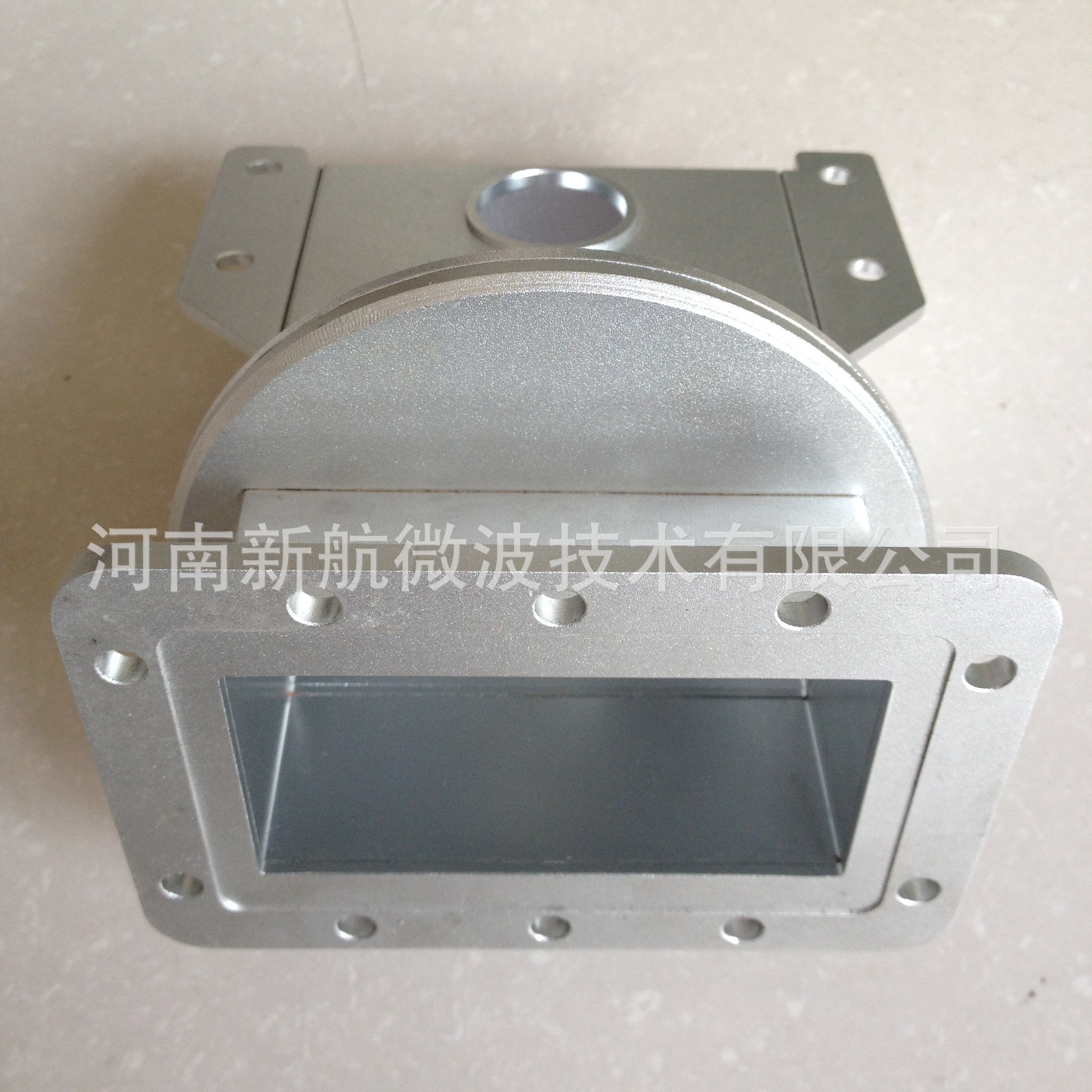 波导管国标BJ-26分体矩形波导2450MHZ微波磁控管铝导波微波激励腔-阿里巴巴